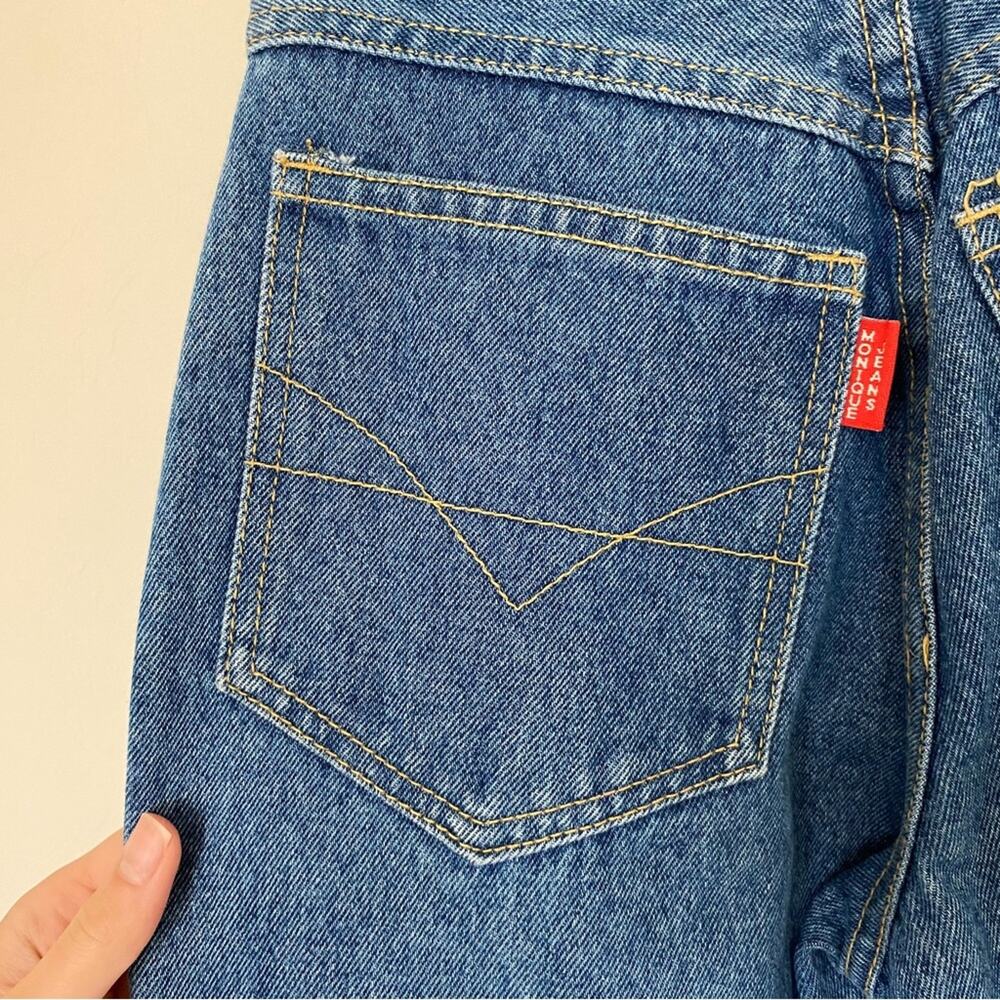 VINTAGE Studded High Rise Mom‎ Jeans 25 - Picture 3 of 6